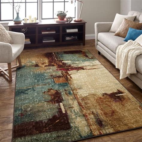 SAFAVIEH Adirondack Collection Area Rug - 10' x 14', Ivory & Sage, Modern Abstract Design, Non-Shedding & Easy Care, Ideal for High Traffic Areas in Living Room, …
